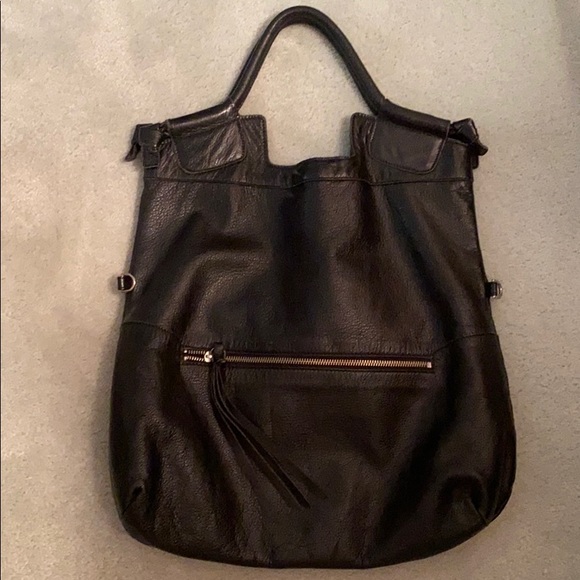 Foley + Corinna Handbags - Used black leather foley + Corinna bag